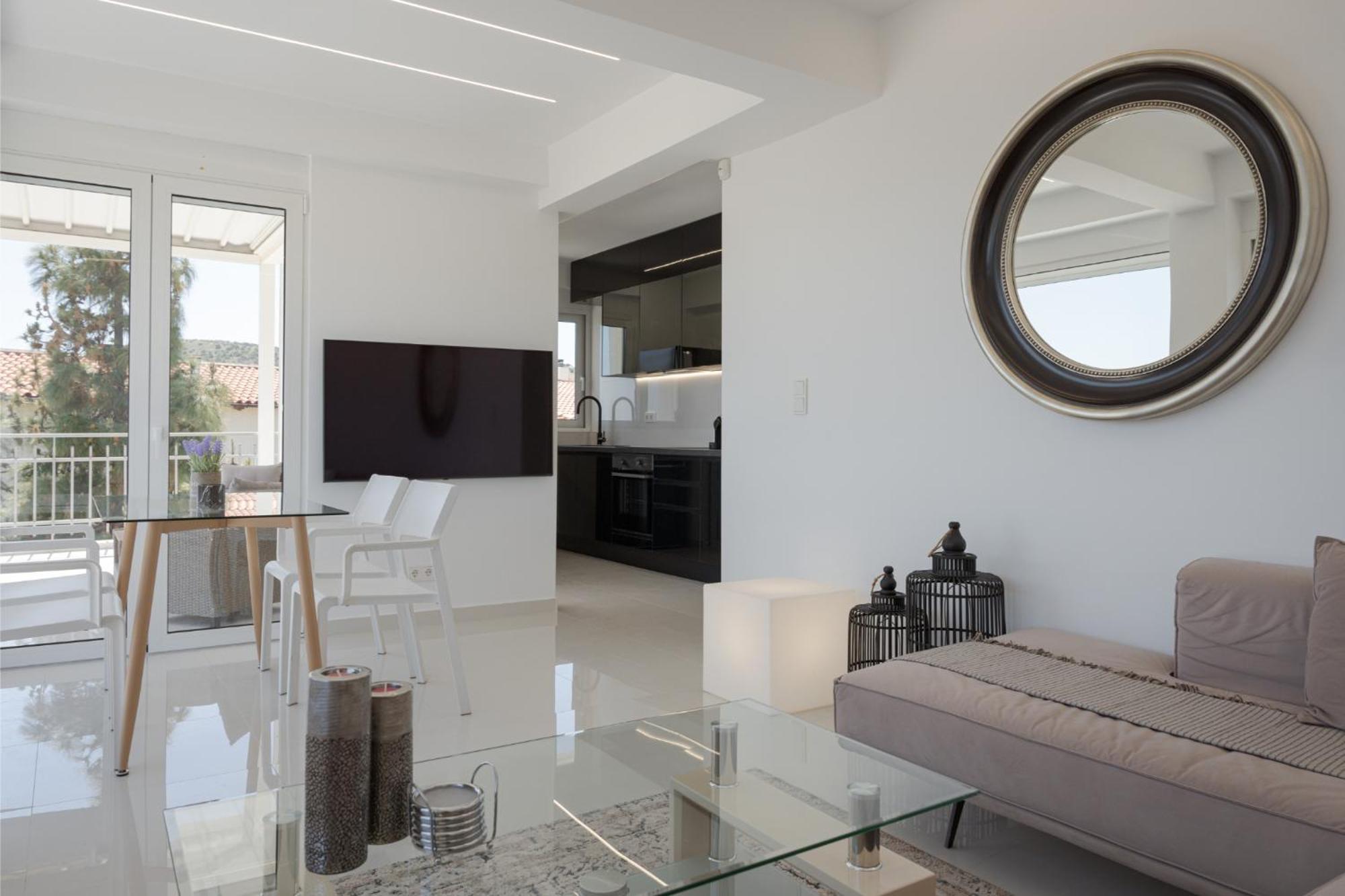 Athenian Riviera Penthouse Apartment Варкиза Екстериор снимка
